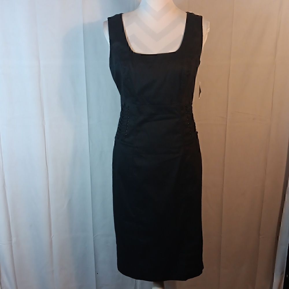 Shape FX Lycra Bodycon Black Dress